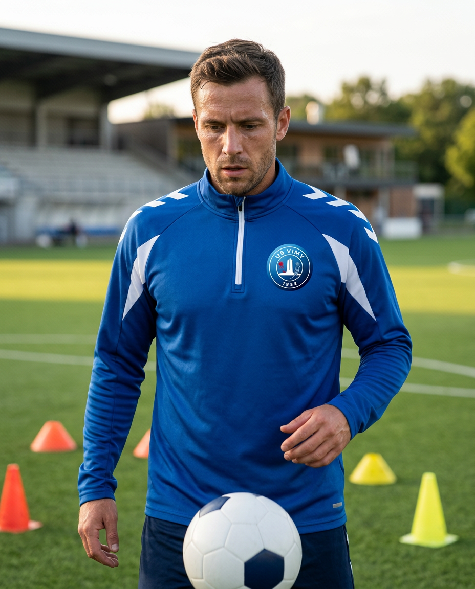 Veste ¾ zip HMLCORE 2.0 — US Vimy (adulte)